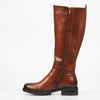 Miss Black Gale 1 High Boots Faux Leather - Tan footwear Miss Black