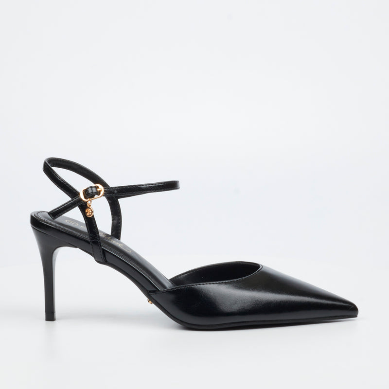 Miss Black Gallery 1 Court - Black footwear Miss Black