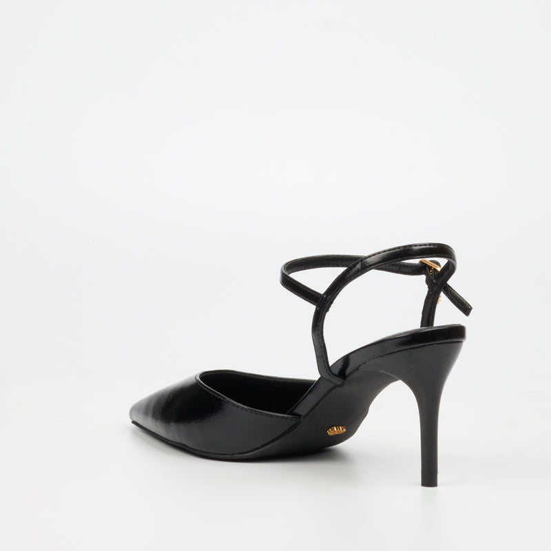 Miss Black Gallery 1 Court - Black footwear Miss Black