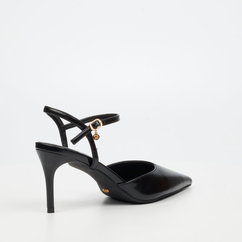 Miss Black Gallery 1 Court - Black footwear Miss Black