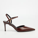 MIss Black Gallery 1 Court - Chocolate footwear Miss Black