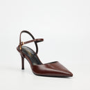 MIss Black Gallery 1 Court - Chocolate footwear Miss Black