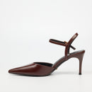 MIss Black Gallery 1 Court - Chocolate footwear Miss Black