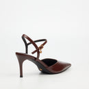 MIss Black Gallery 1 Court - Chocolate footwear Miss Black