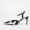 Miss Black Gallery 1 Court - Cow footwear Miss Black