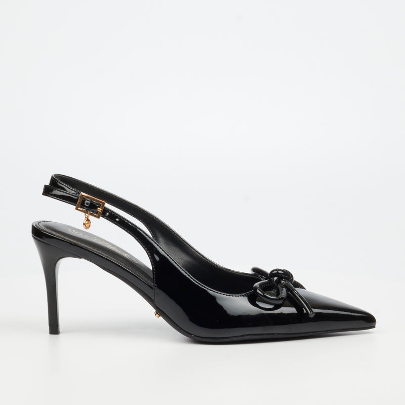 Miss Black Gallery 2 Court - Black footwear Miss Black