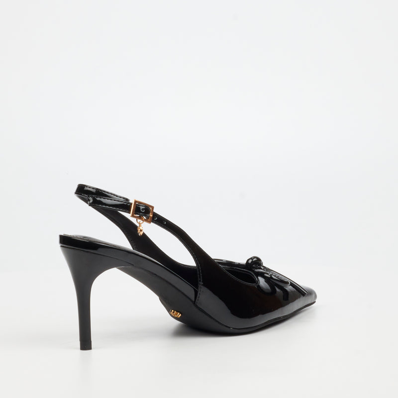 Miss Black Gallery 2 Court - Black footwear Miss Black