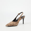 MIss Black Gallery 4 Court - Snake footwear Miss Black