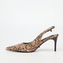 MIss Black Gallery 4 Court - Snake footwear Miss Black