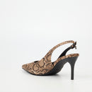 MIss Black Gallery 4 Court - Snake footwear Miss Black