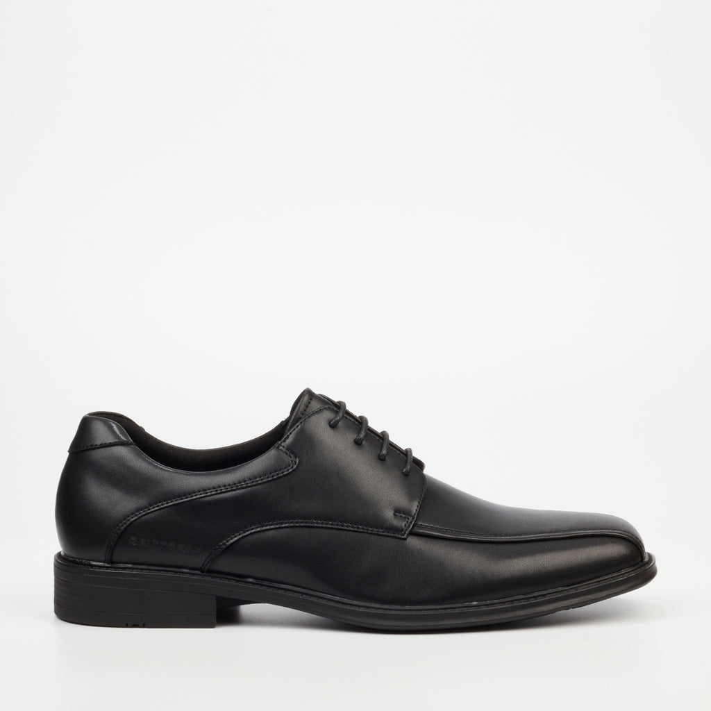 Grittgear Garnet 1 Genuine Smooth Leather Formal - Black safety Grittgear