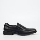 Grittgear Garnet 2 Genuine Smooth Leather Formal - Black safety Grittgear