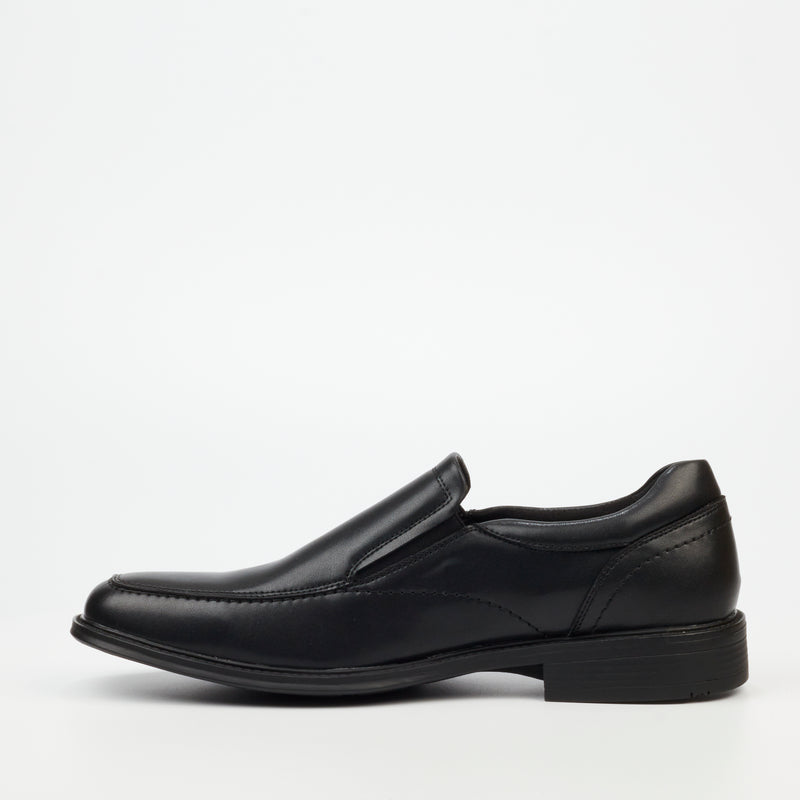 Grittgear Garnet 2 Genuine Smooth Leather Formal - Black safety Grittgear