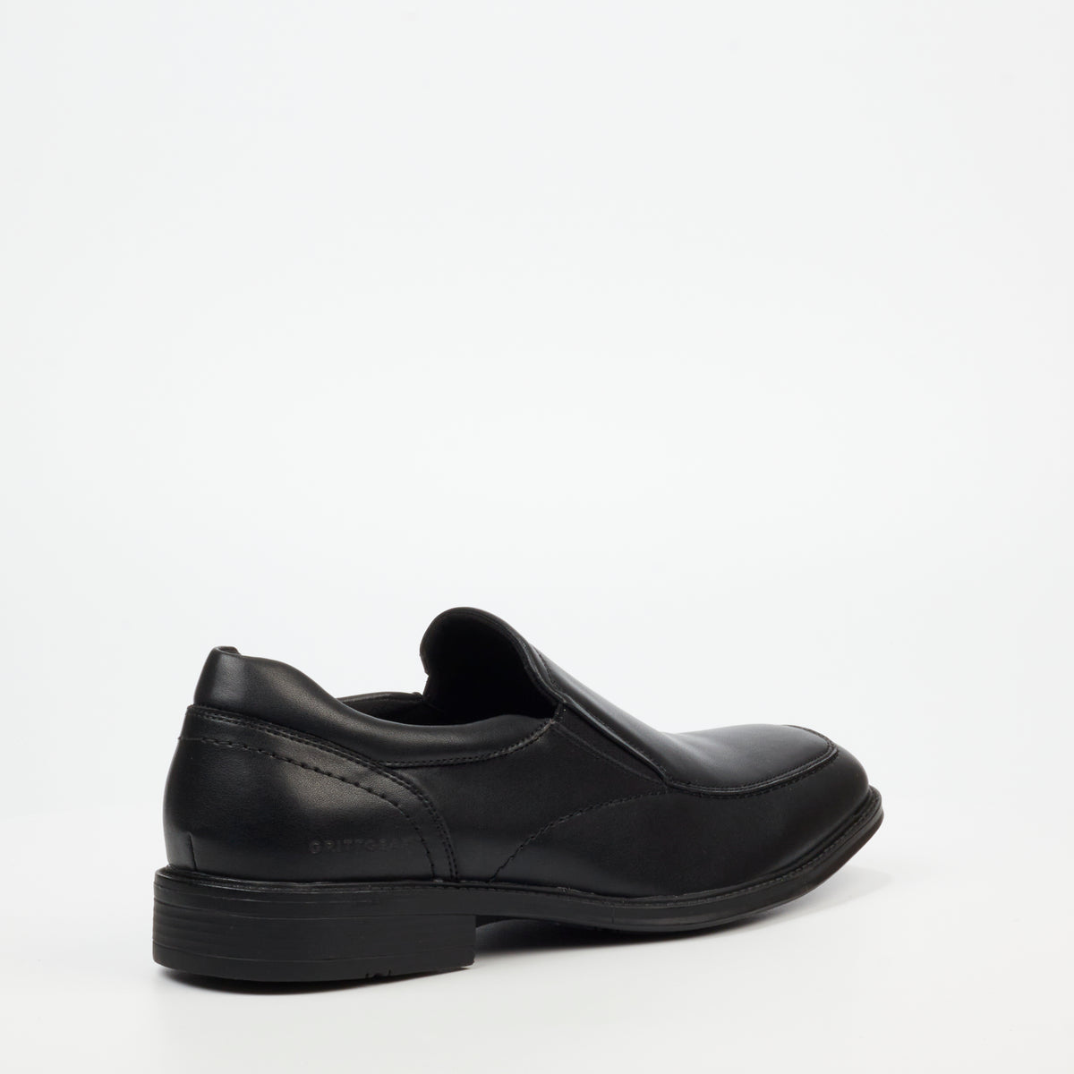 Grittgear Garnet 2 Genuine Smooth Leather Formal - Black safety Grittgear