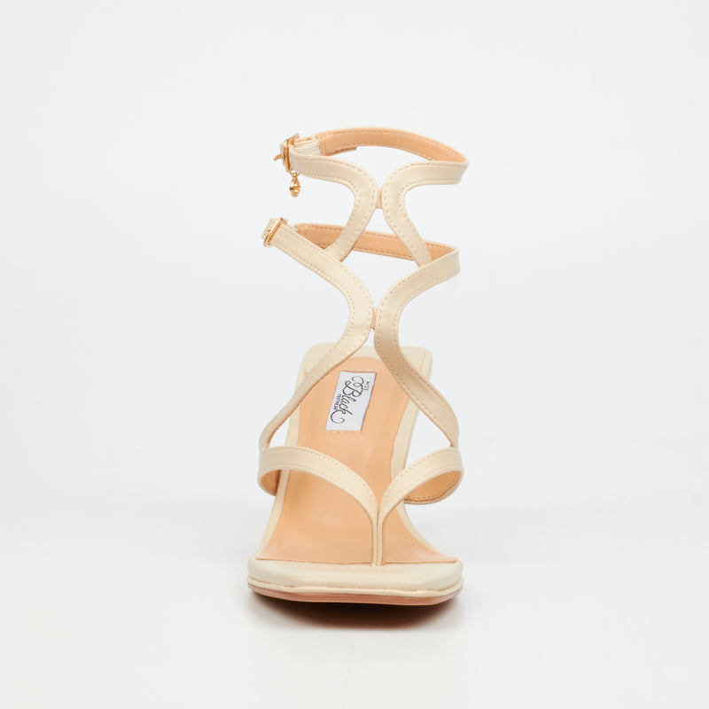 Miss Black Gelato 3 Heel - Bone footwear Miss Black