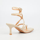 Miss Black Gelato 3 Heel - Bone footwear Miss Black