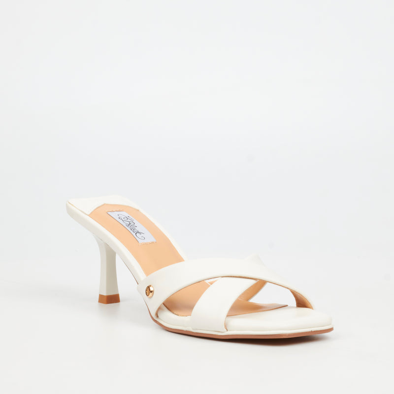 Miss Black Gelato 4 Heel - White footwear Miss Black
