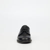 Genius Younger Boys Lace Up Leather School Shoe - Black footwear External