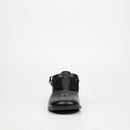 Genius Older Girls T-Bar Leather School Shoe - Black footwear External