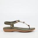 Butterfly Feet Geri 1 Shoe - Olive footwear Butterfly Feet