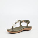 Butterfly Feet Geri 1 Shoe - Olive footwear Butterfly Feet