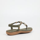 Butterfly Feet Geri 1 Shoe - Olive footwear Butterfly Feet