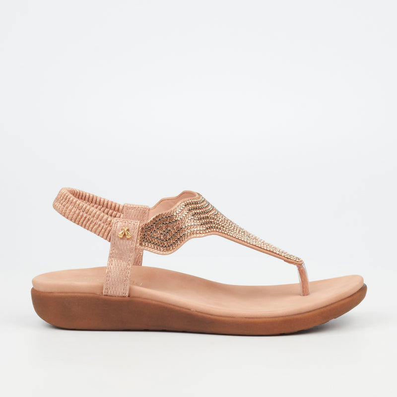 Butterfly Feet Geri 3 Shoe - Rose Gold