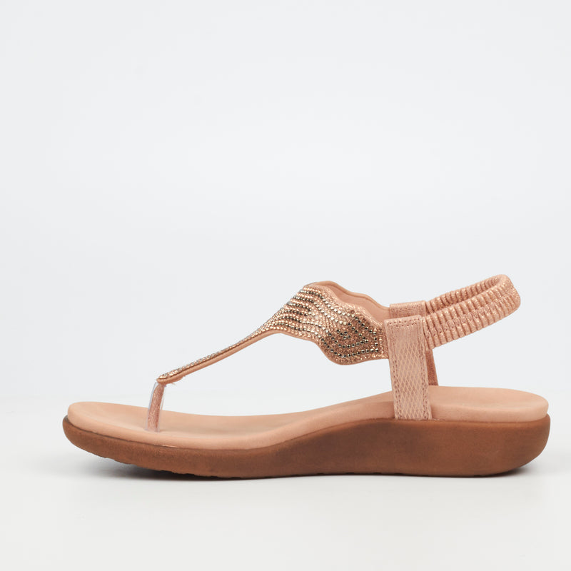 Butterfly Feet Geri 3 Shoe - Rose Gold