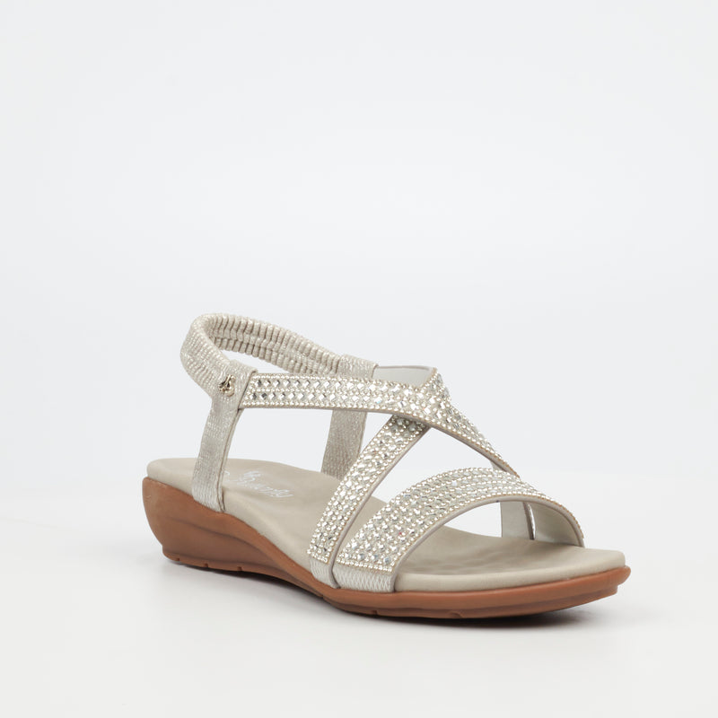 Butterfly Feet Geri 4 Shoe - Silver
