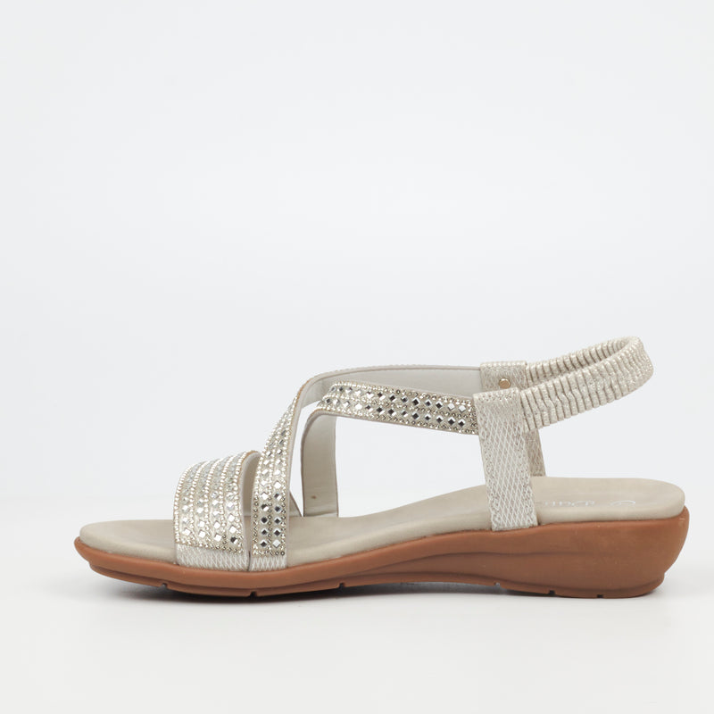 Butterfly Feet Geri 4 Shoe - Silver