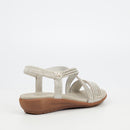 Butterfly Feet Geri 4 Shoe - Silver footwear Butterfly Feet