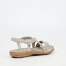 Butterfly Feet Geri 4 Shoe - Silver footwear Butterfly Feet