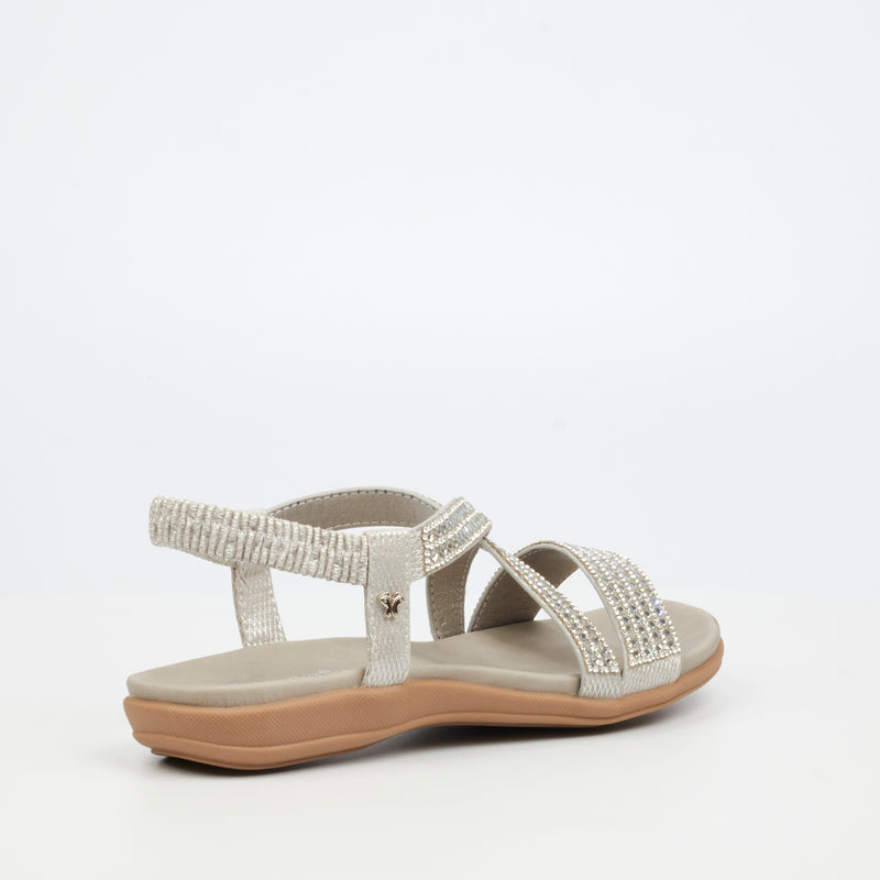 Butterfly Feet Geri 4 Shoe - Silver