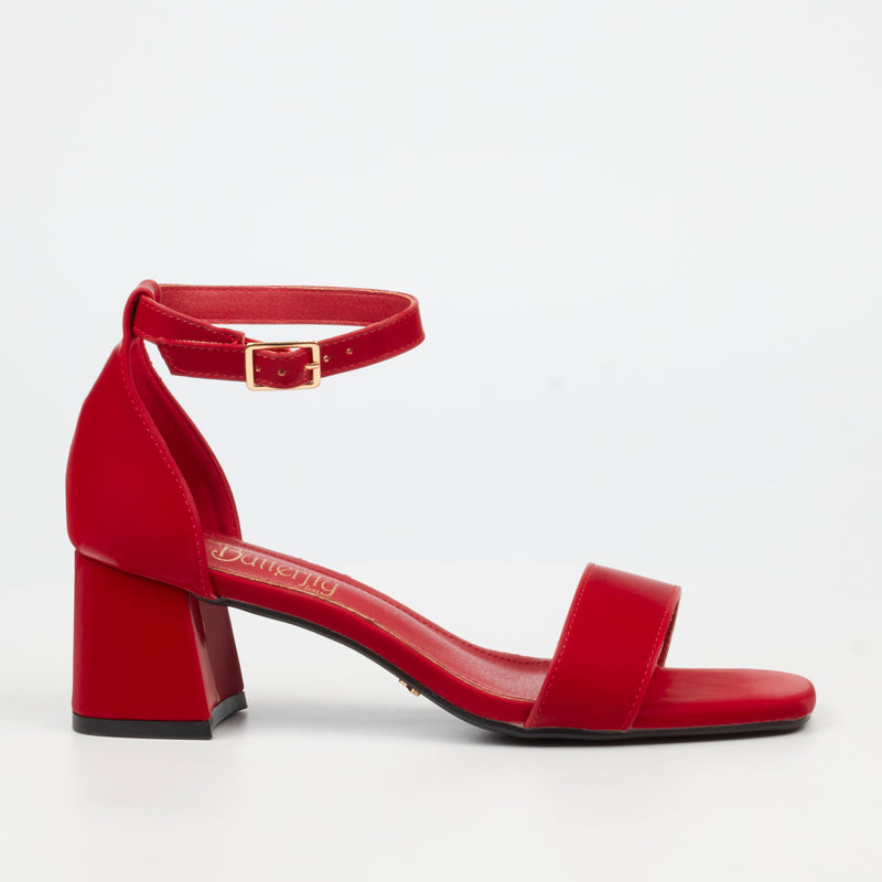 Butterfly Feet Germaine 1 Heel - Red footwear Butterfly Feet