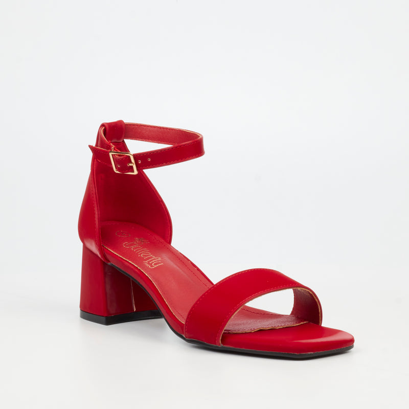 Butterfly Feet Germaine 1 Heel - Red footwear Butterfly Feet