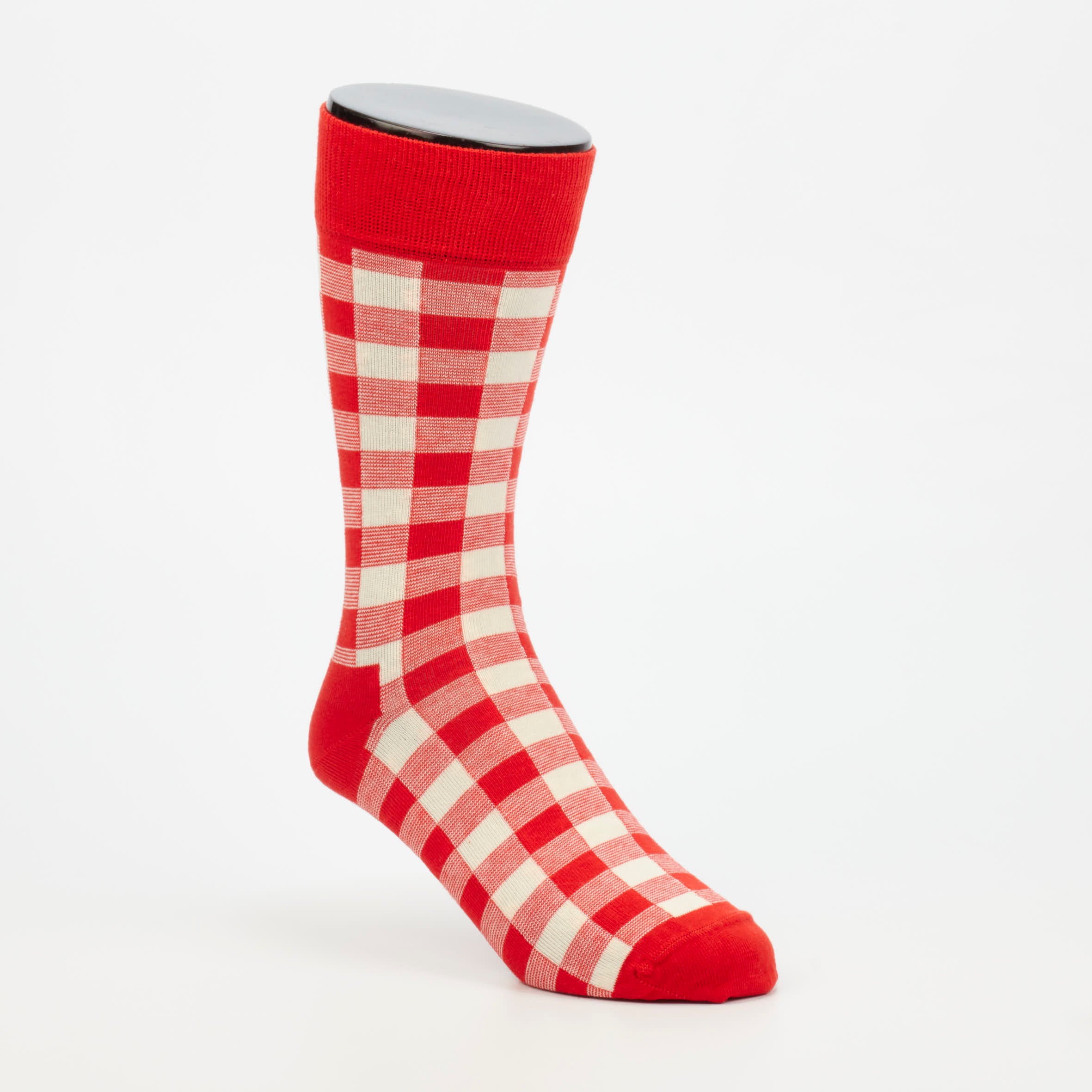 Happy Socks Gingham Sock - Red accessories External
