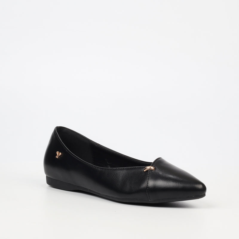 Butterfly Feet Glimmer 5 Pump - Black footwear Butterfly Feet   