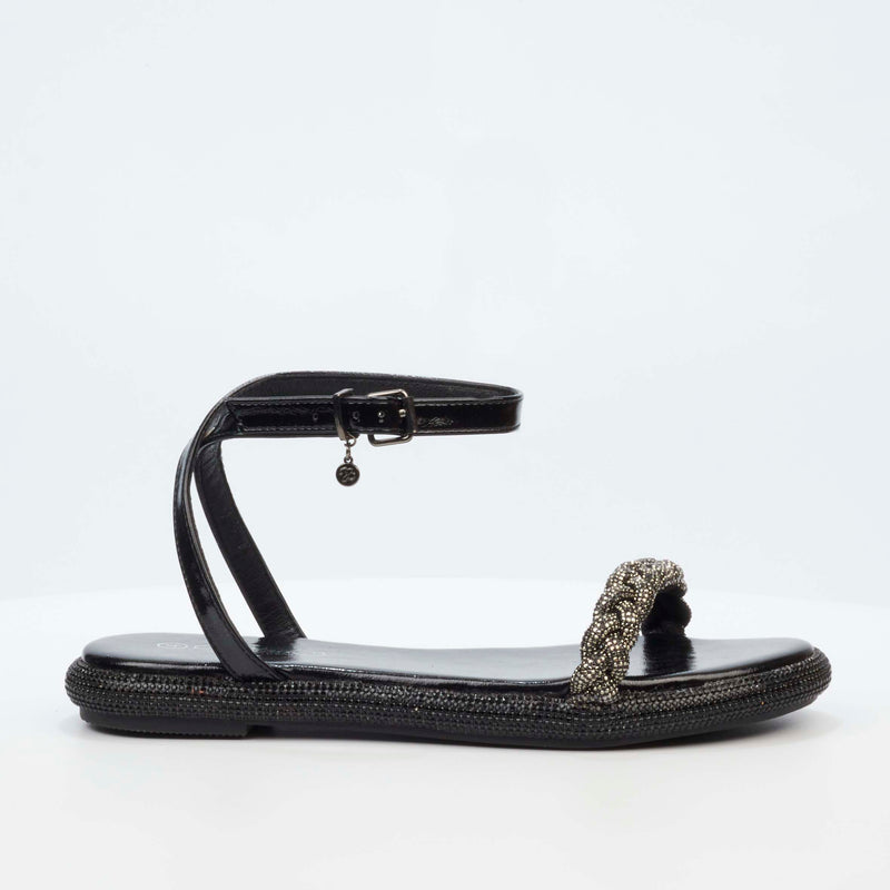 Miss Black Glisten 2 Sandal - Black footwear Miss Black   