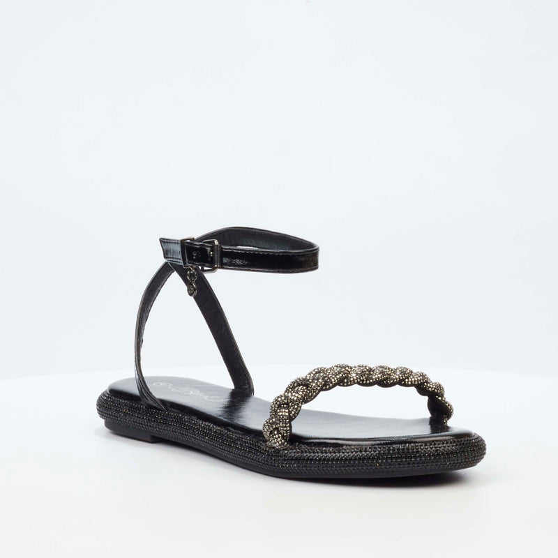 Miss Black Glisten 2 Sandal - Black footwear Miss Black   