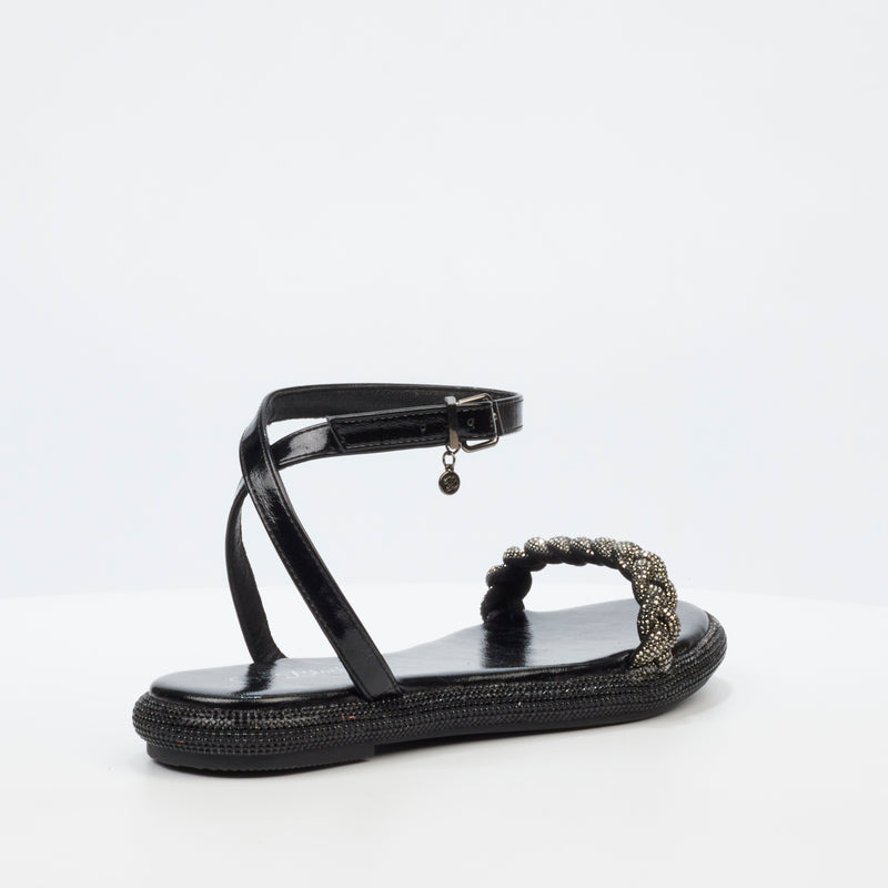 Miss Black Glisten 2 Sandal - Black footwear Miss Black   