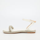 Miss Black Glisten 2 Sandal - White footwear Miss Black   