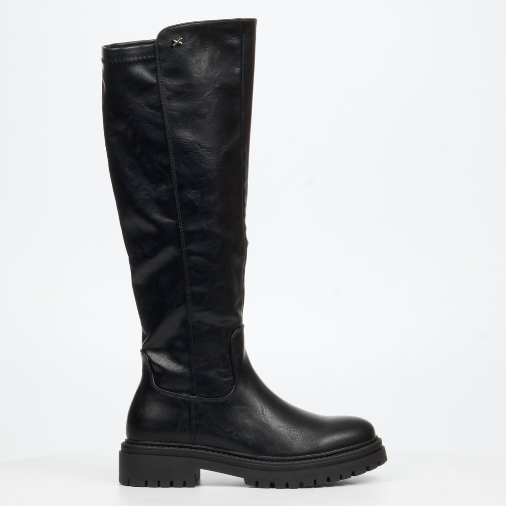 Rock & Co Globe 1 High Boot - Black footwear Rocknco