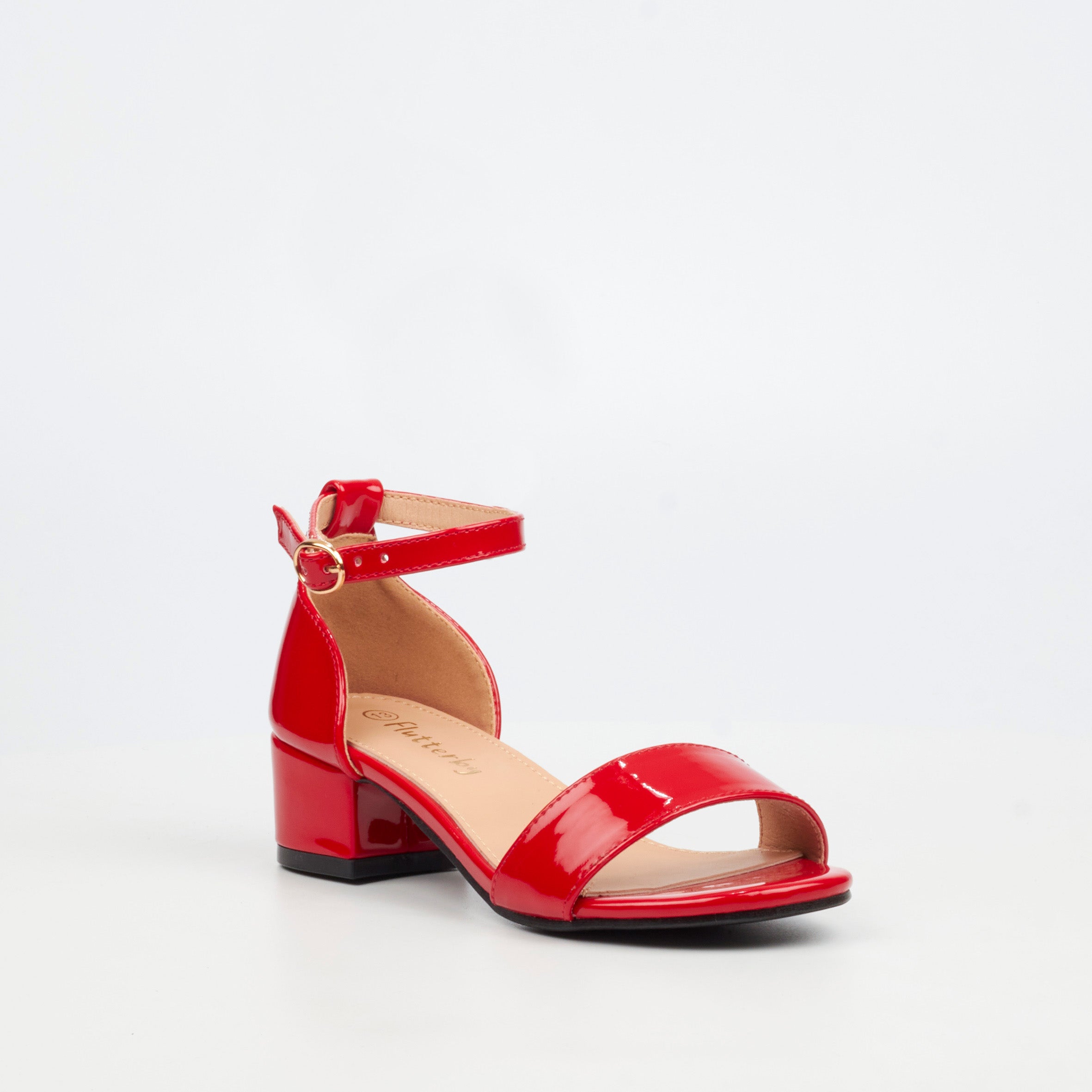 Flutterby Gracie 1 Heel - Red