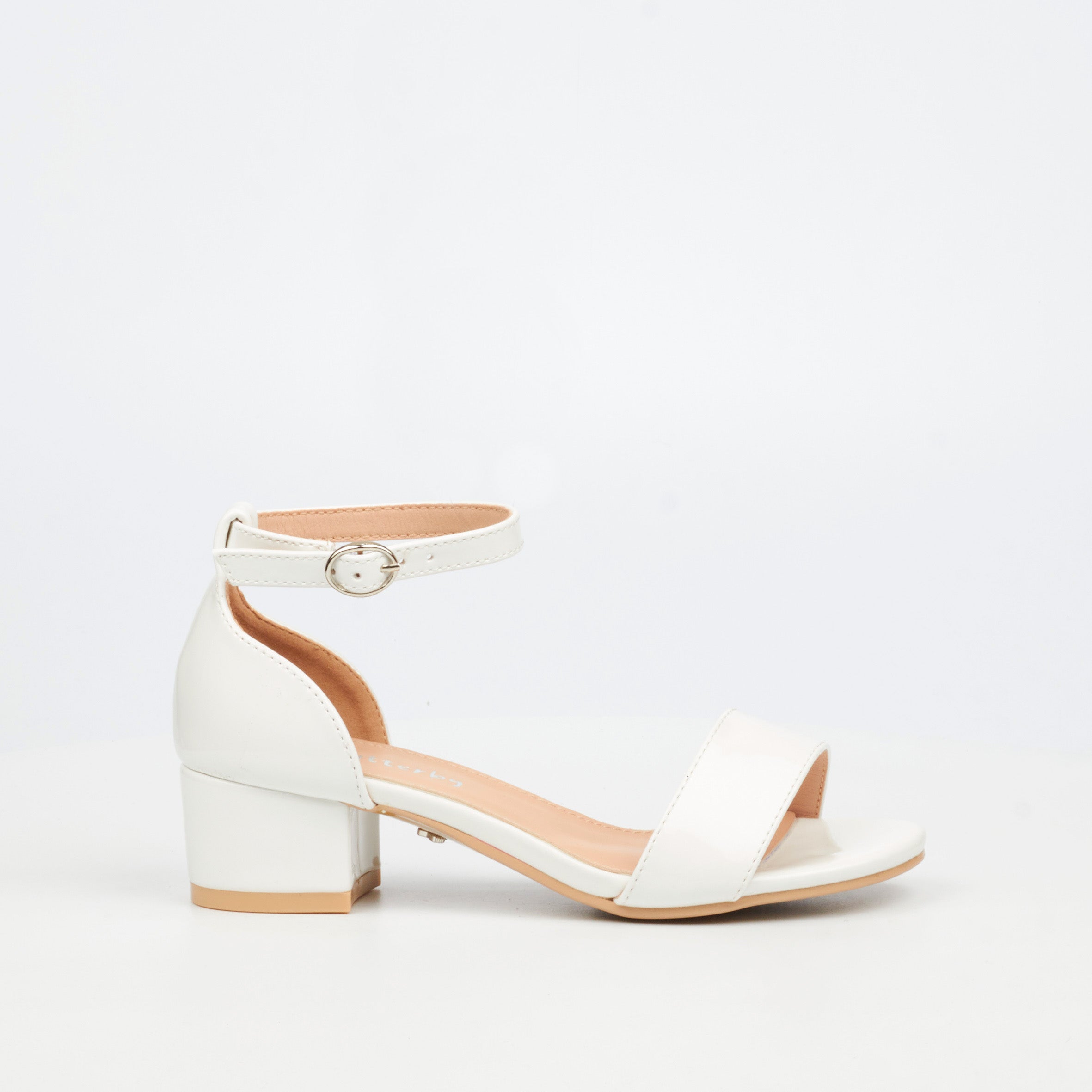 Flutterby Gracie 1 Heel - White