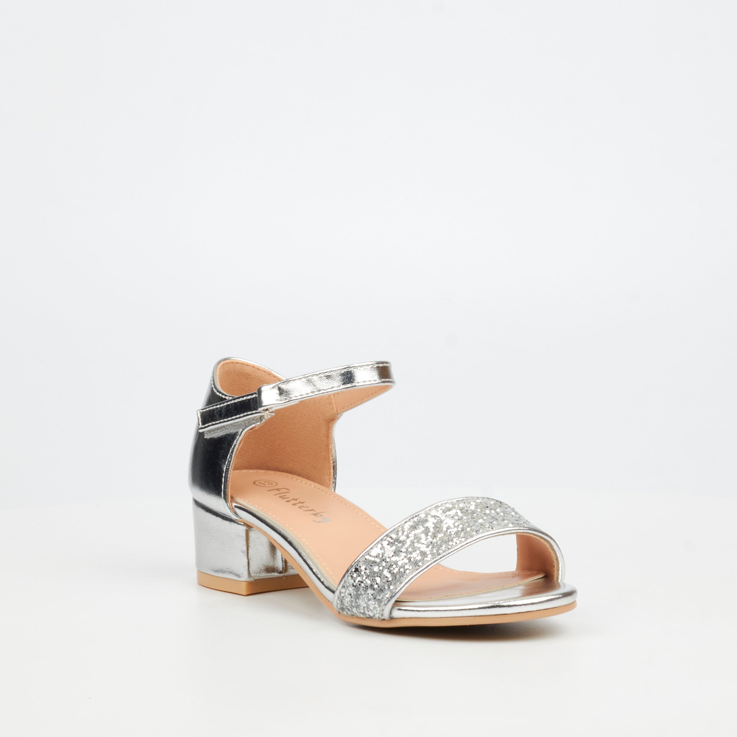 Flutterby Gracie 2 Heel - Silver