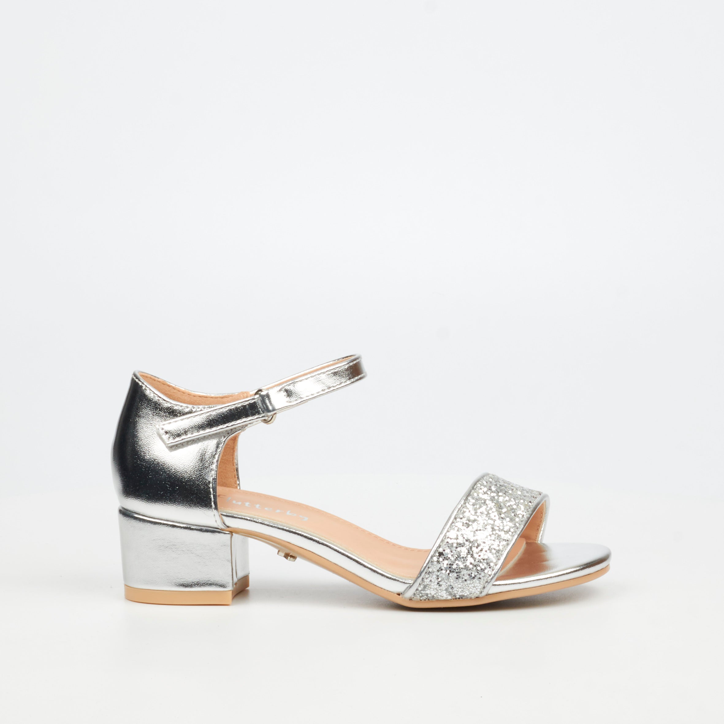Flutterby Gracie 2 Heel - Silver