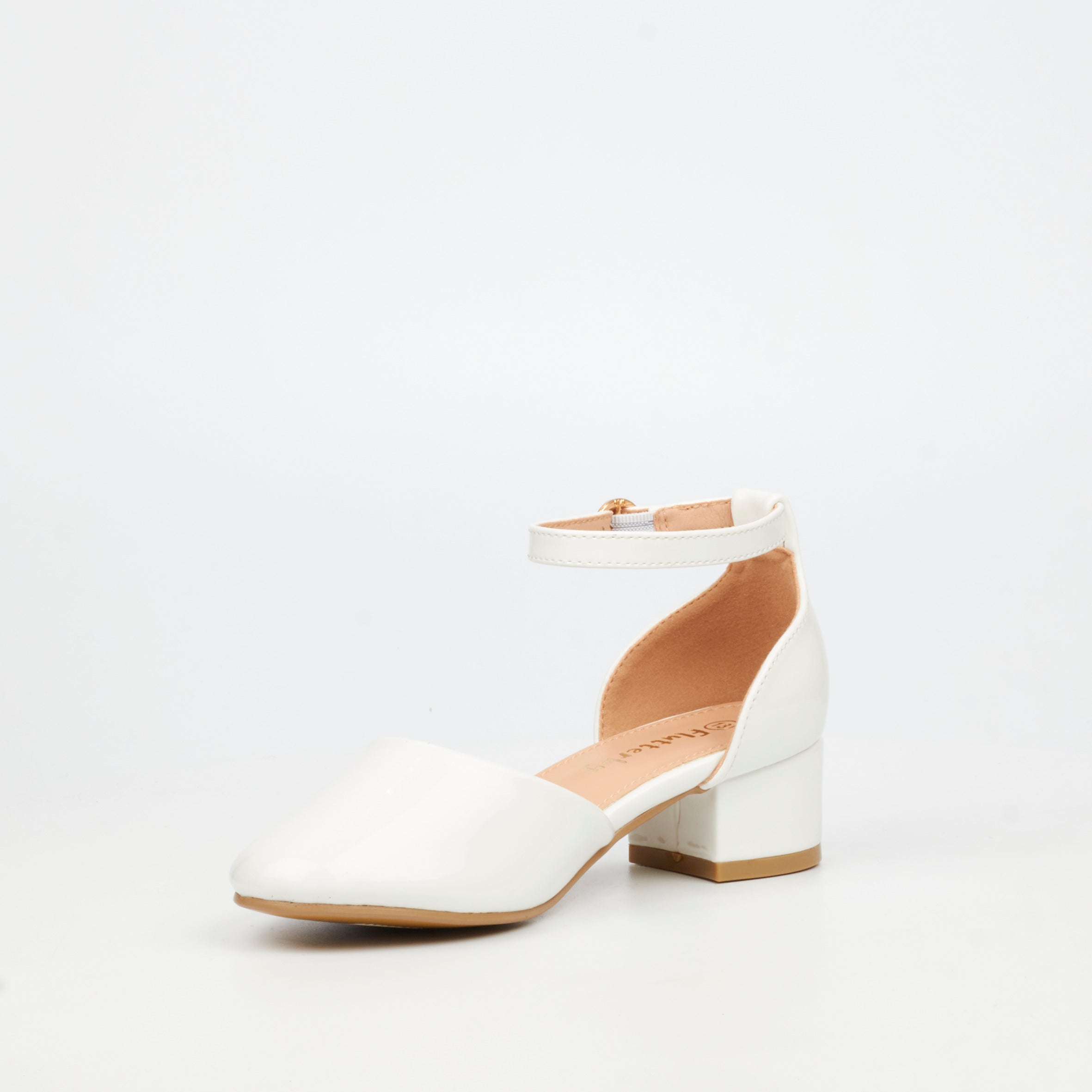 Flutterby Gracie 3 Heel - White