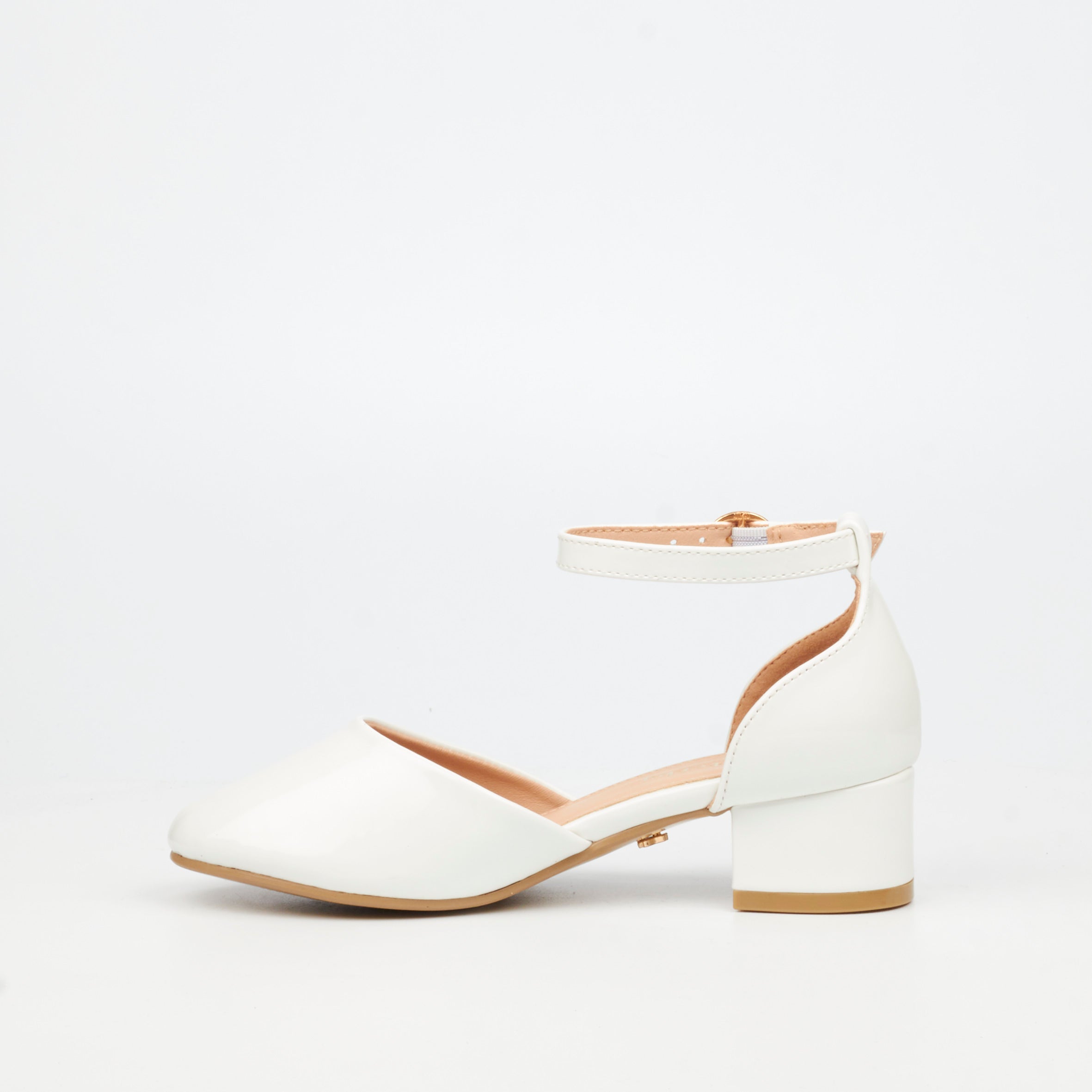 Flutterby Gracie 3 Heel - White