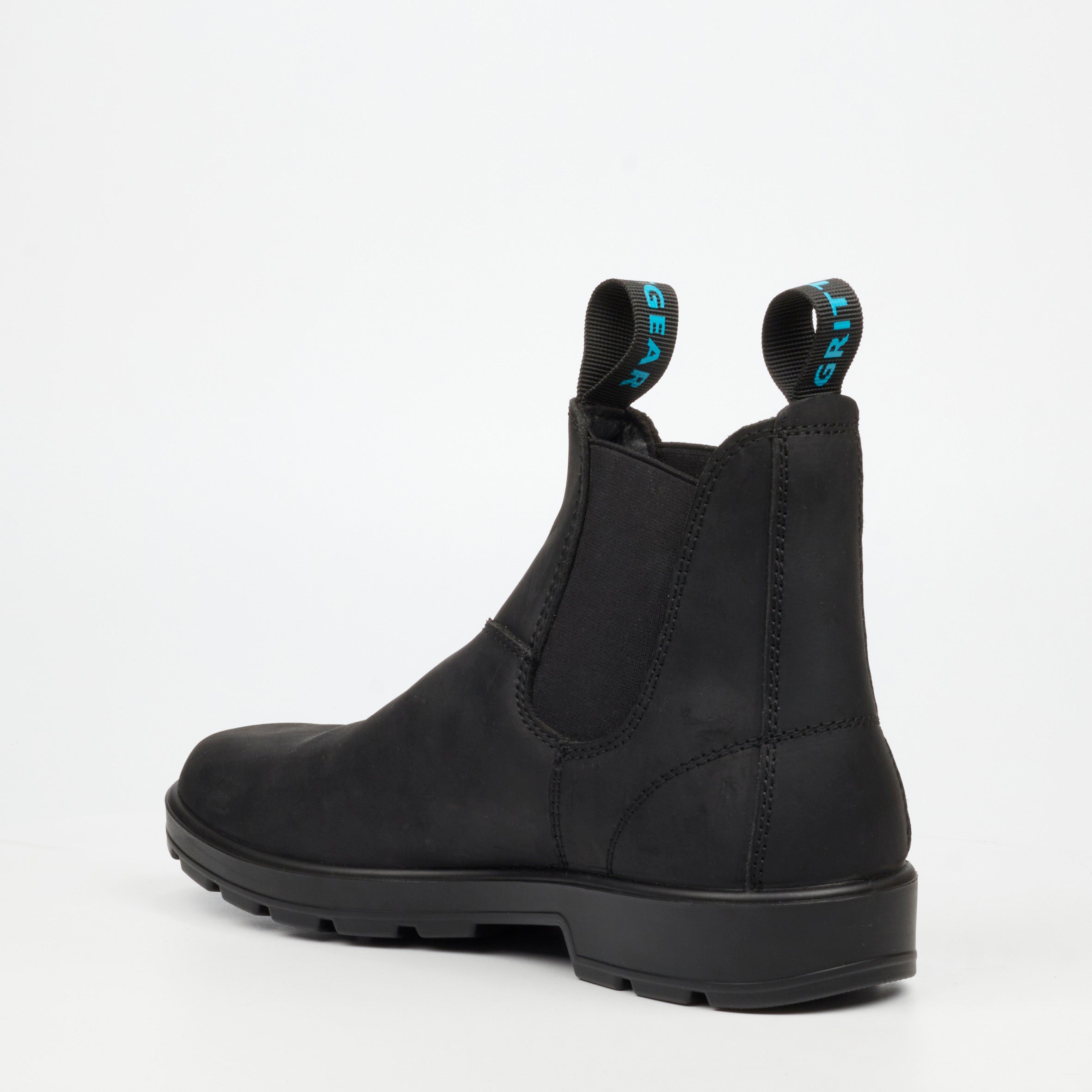 Grittgear Granite 1 Crazy Horse Leather Safety Boot - Black safety Grittgear