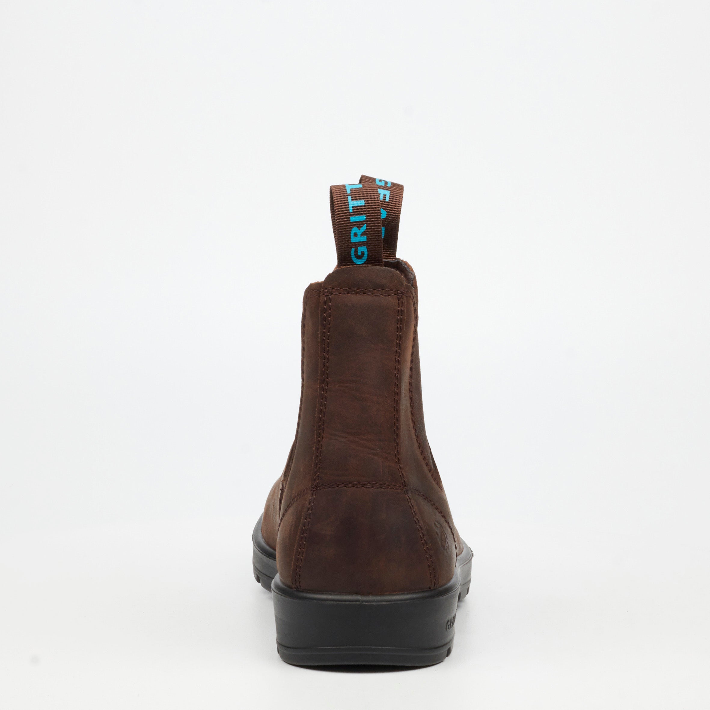Grittgear Granite 1 Crazy Horse Leather Safety Boot - Chocolate safety Grittgear